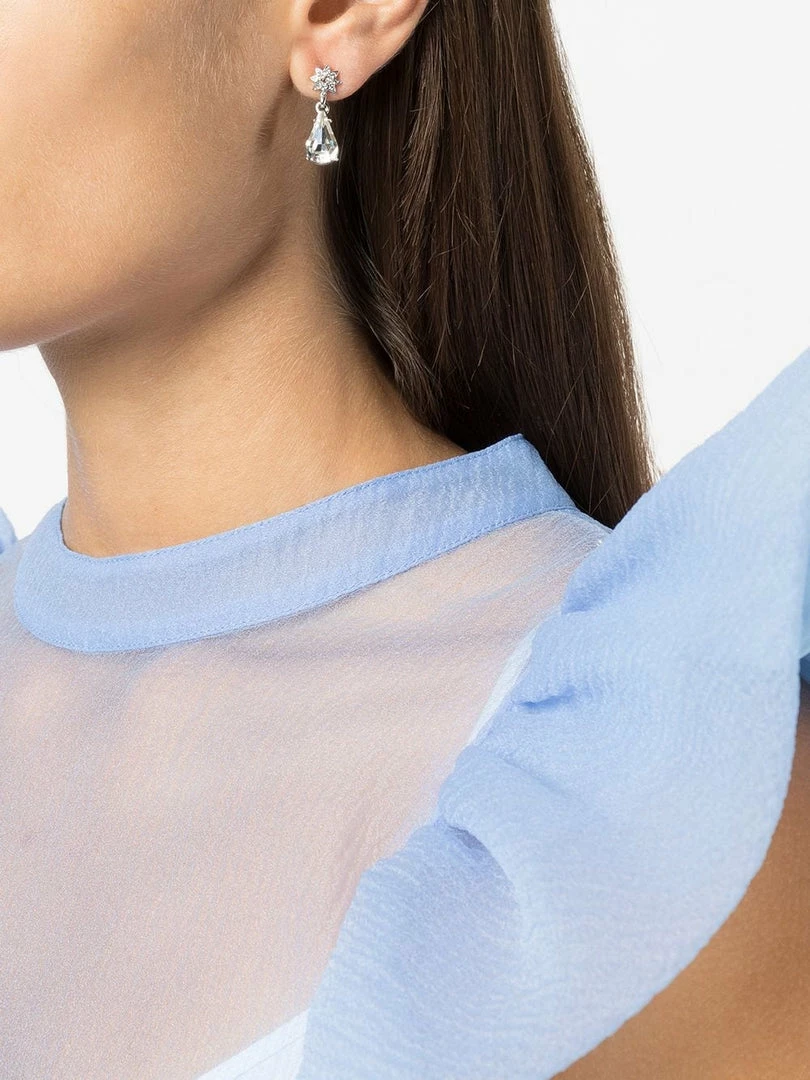 Jewelry Celestial Drop Earrings With Pear Stone