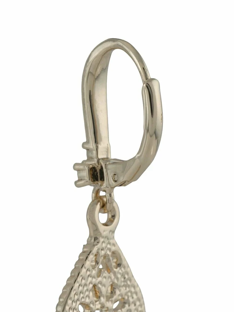 Jewelry Double Drop Filigree Earrings