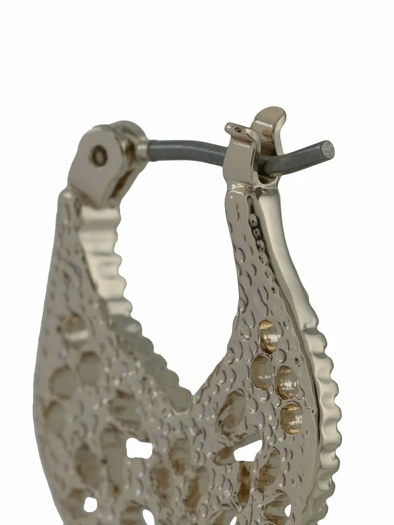 Jewelry Filigree Click Hoop Earrings