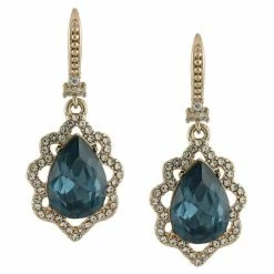 Jewelry Single Pear Drop Earrings Marchesa Notte