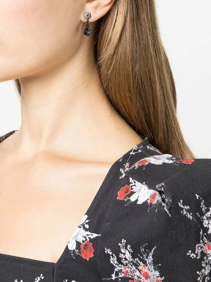 Jewelry Celestial Drop Earrings With Pear Stone