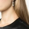 Jewelry Double Crystal Drop Earrings Marchesa Notte