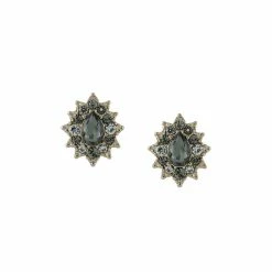 Jewelry Crystal Embellished Stud Earrings