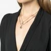 Jewelry Pear Shape Two Row Pendant Necklace Marchesa Notte
