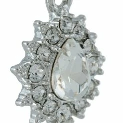 Jewelry Crystal Pendant Pearl Drop Earrings Marchesa Notte