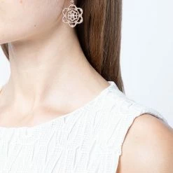 Jewelry Drop Floral Earrings