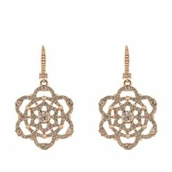 Jewelry Drop Floral Earrings