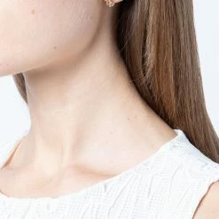 Jewelry Rhodium Floral Trio Stud Earrings Set