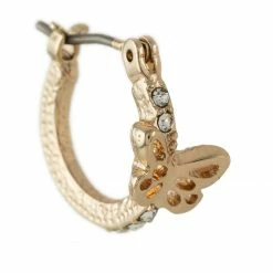 Jewelry Rhodium Floral Trio Stud Earrings Set