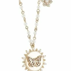 Jewelry Butterfly Pendant Charm Necklace