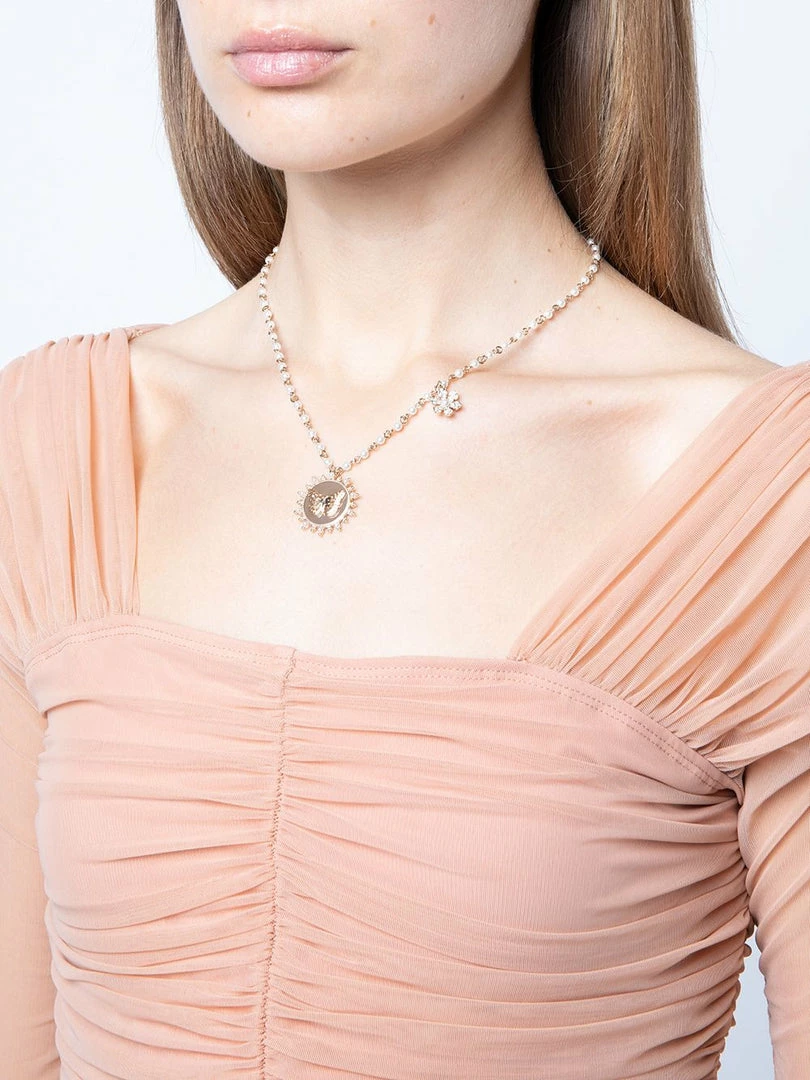 Jewelry Butterfly Pendant Charm Necklace