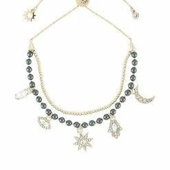 Jewelry Star Charm Slider Bracelet