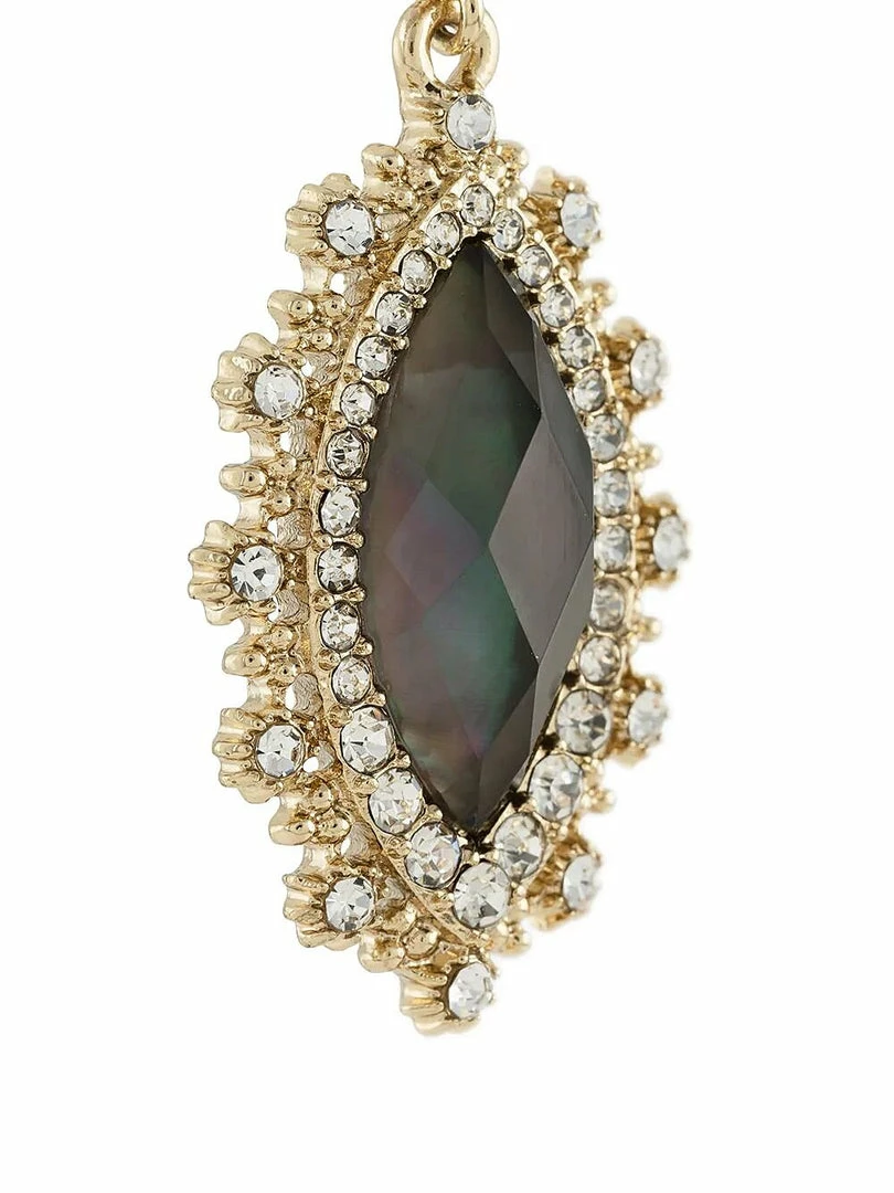 Jewelry Navette Drop Earrings