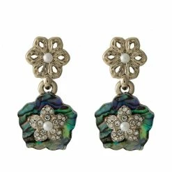 Jewelry Small Flower Drop Pendant Earrings