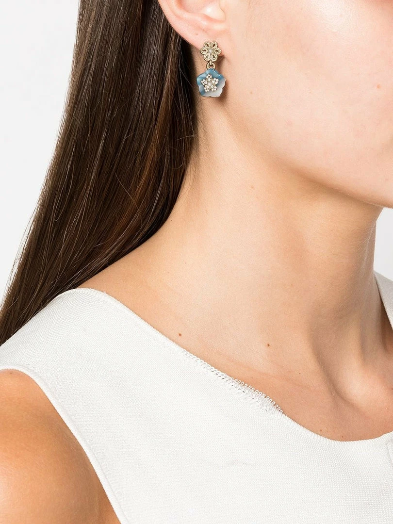 Jewelry Flower Post Drop Marchesa Notte