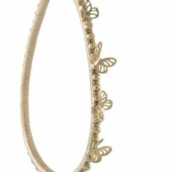 Jewelry Oval Butterfly Hoop Earrings Marchesa Notte
