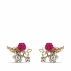 Jewelry Flower Cluster Button