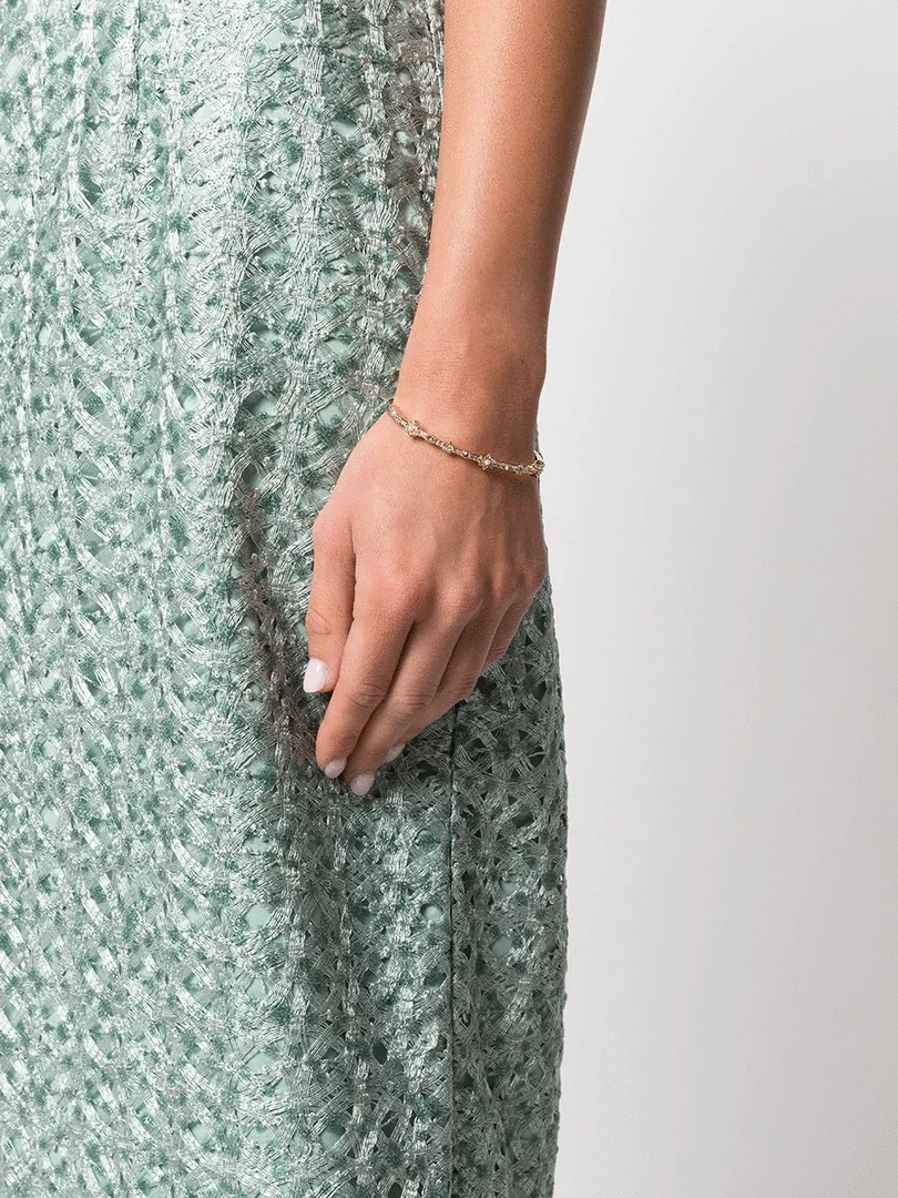 Jewelry Flower Station Bangle Gold