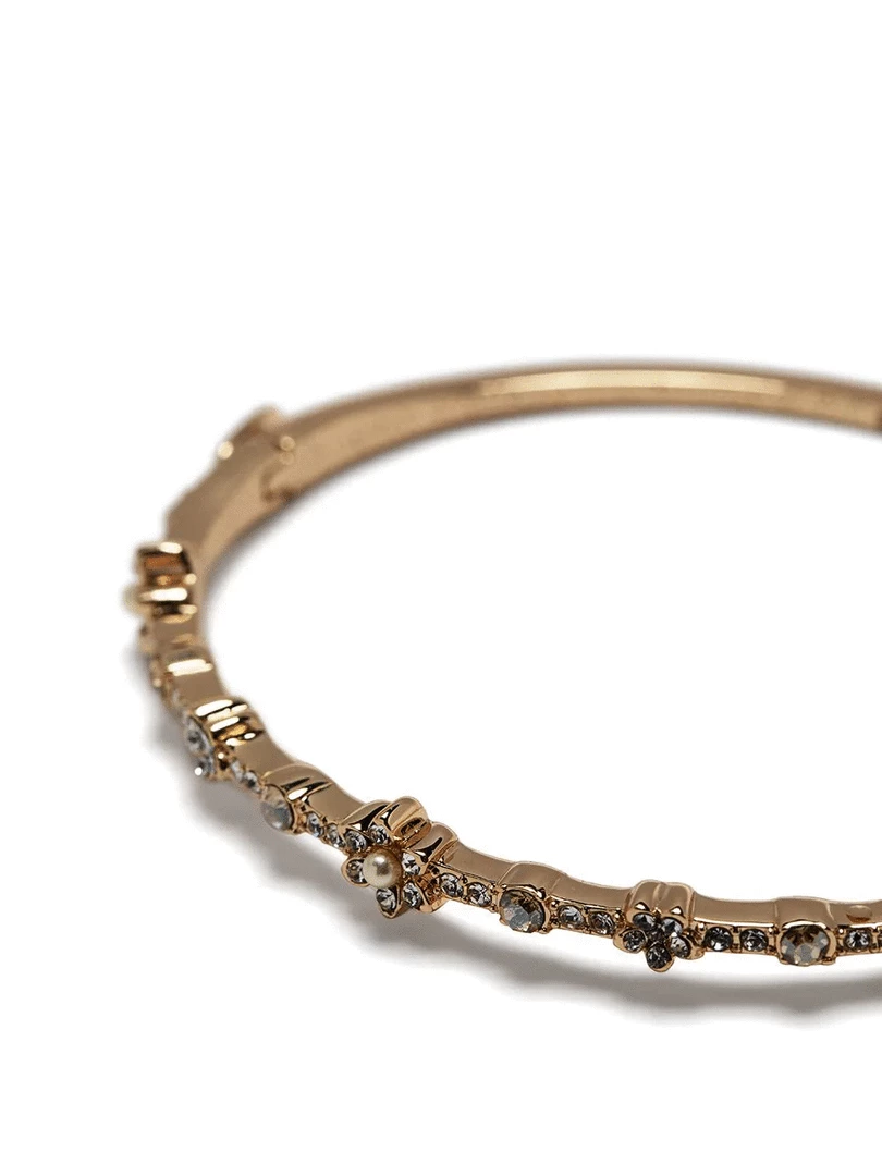Jewelry Flower Station Bangle Gold