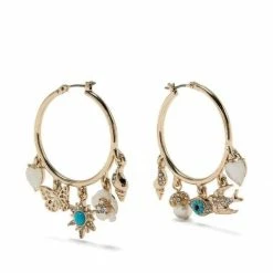 Jewelry Charmed Hoops