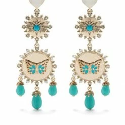 Jewelry Butterfly Chandelier Earrings