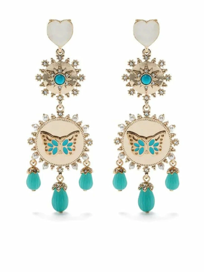 Jewelry Butterfly Chandelier Earrings
