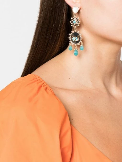 Jewelry Butterfly Chandelier Earrings