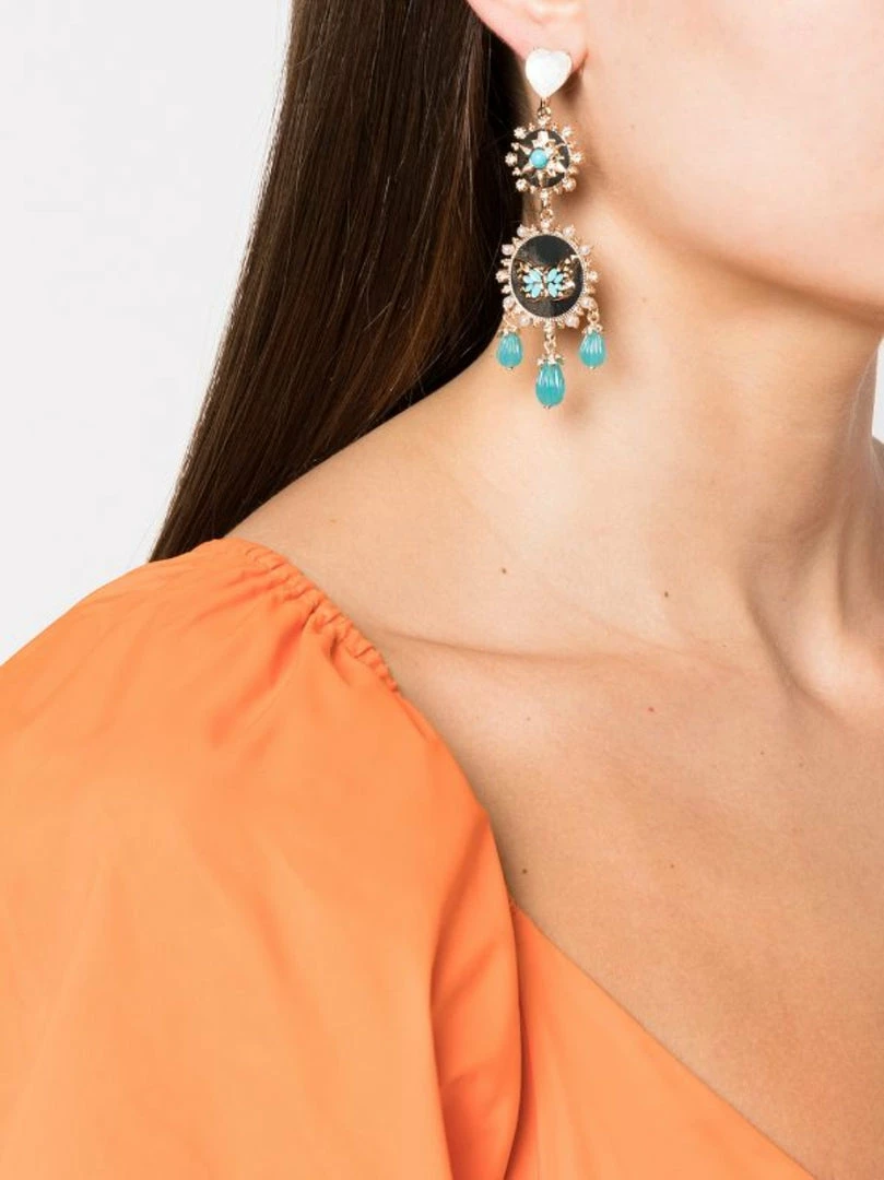 Jewelry Butterfly Chandelier Earrings