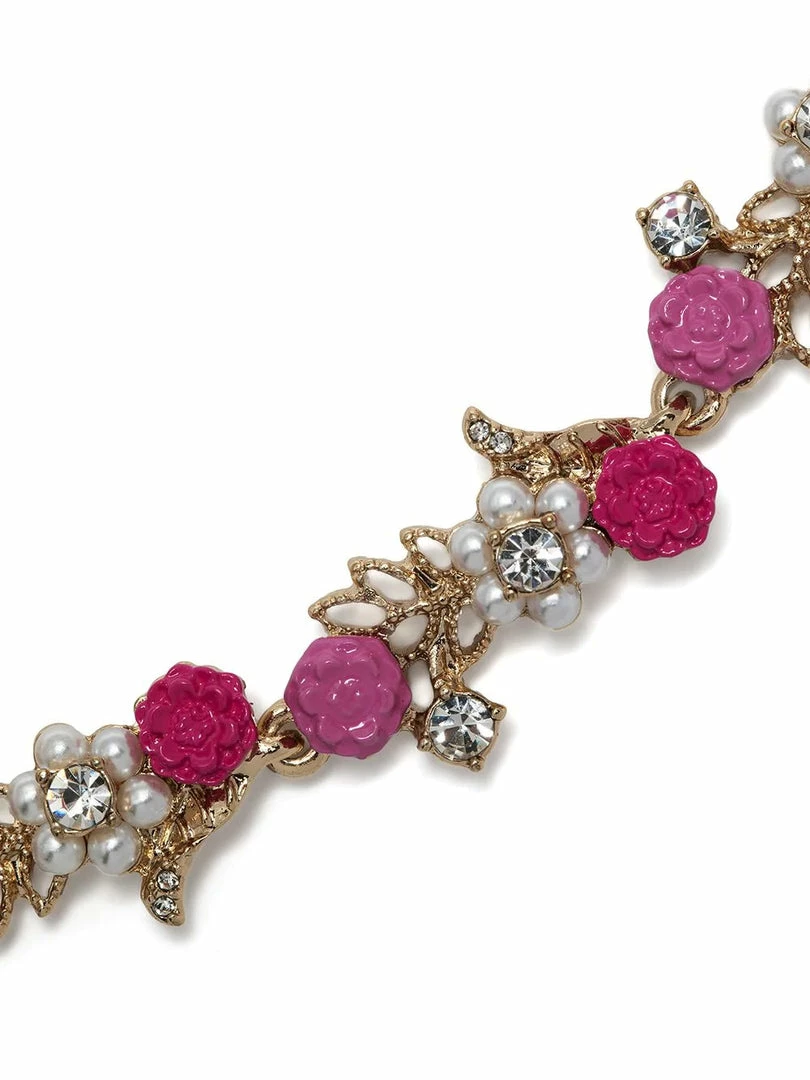Jewelry Flower Slider Bracelet