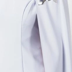 Marchesa Notte Tulle Illusion Cape Effect Crepe Gown With Embroidered New Arrivals