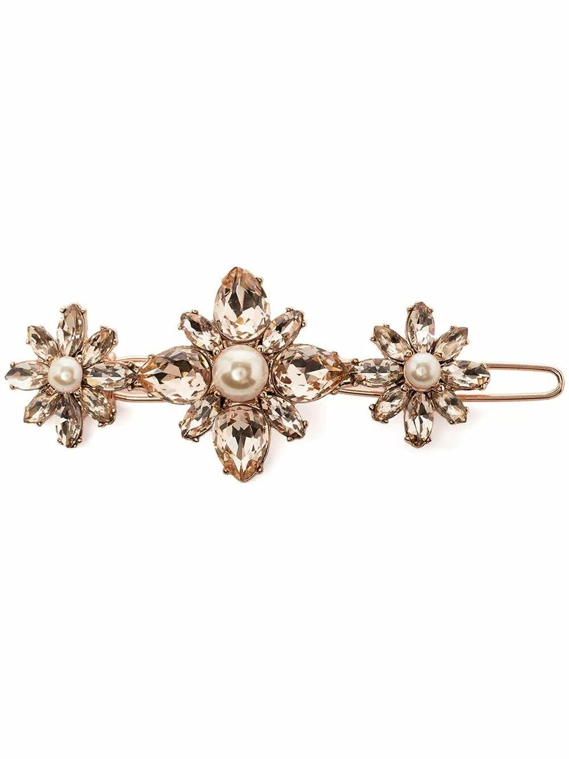 Jewelry Floral Barrette