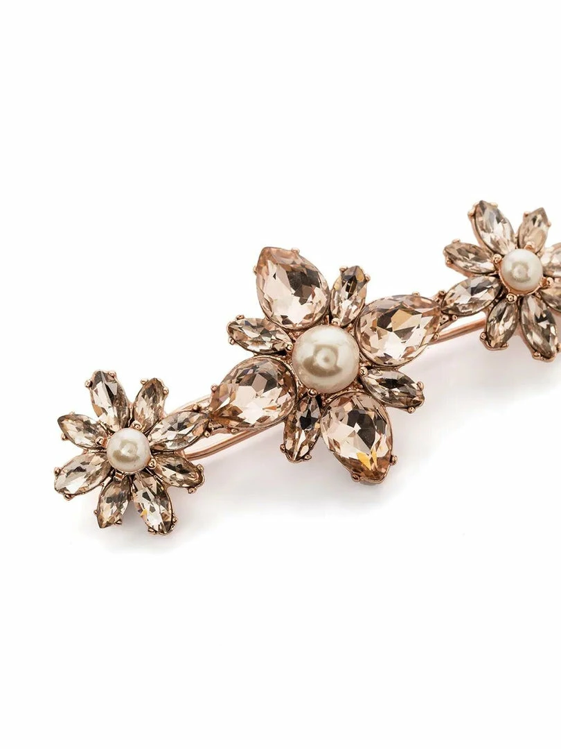 Jewelry Floral Barrette