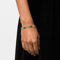 Jewelry Crystal Flex Charm Bracelet