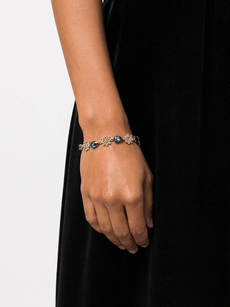 Jewelry Crystal Flex Charm Bracelet