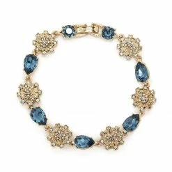 Jewelry Crystal Flex Charm Bracelet