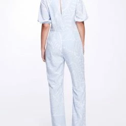 Marchesa Notte Linen Jumpsuit