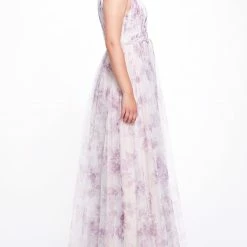 Marchesa Notte Bridesmaids Biella Printed