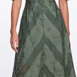 Marchesa Notte Floral Garden Tea Dress New Arrivals