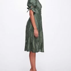 Marchesa Notte Floral Garden Tea Dress New Arrivals