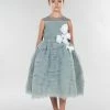 Marchesa Kids Flower Embellished Tiered Tulle Gown The Flower Girl