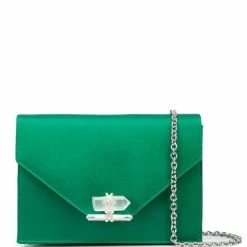 Marchesa Handbags Quartz Crystal Clutch