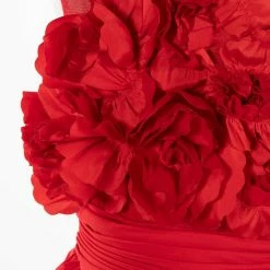 Marchesa Kids The Flower Girl Sculptural Taffeta Gown