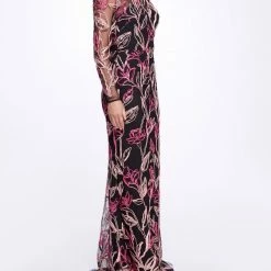 Marchesa Notte Sequin Tulle Gown