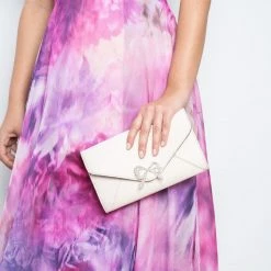 Marchesa Notte Handbags Bow Clutch