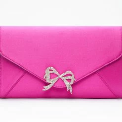 Marchesa Notte Handbags Bow Clutch