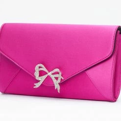 Marchesa Notte Handbags Bow Clutch