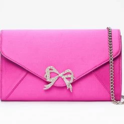 Marchesa Notte Handbags Bow Clutch