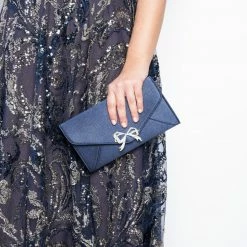 Marchesa Notte Handbags Bow Clutch