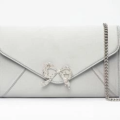 Marchesa Notte Handbags Bow Clutch