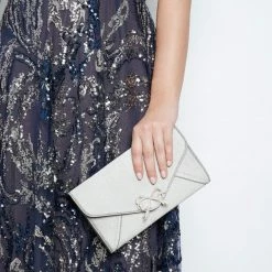 Marchesa Notte Handbags Bow Clutch